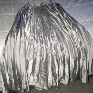 Floor length pleated skirt never worn